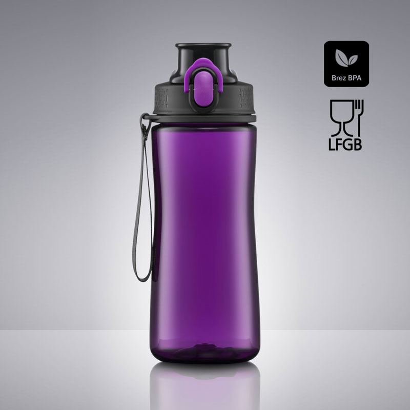 Trpežna športna steklenica Neon (550 ml)