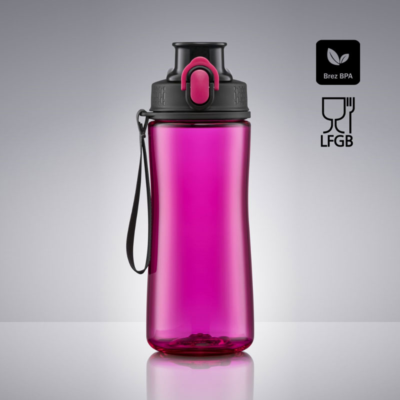 Trpežna športna steklenica Neon (550 ml)