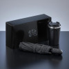 Darilni set Traveller: termo skodelica Nordic 350 ml in polnoavtomatski dežnik