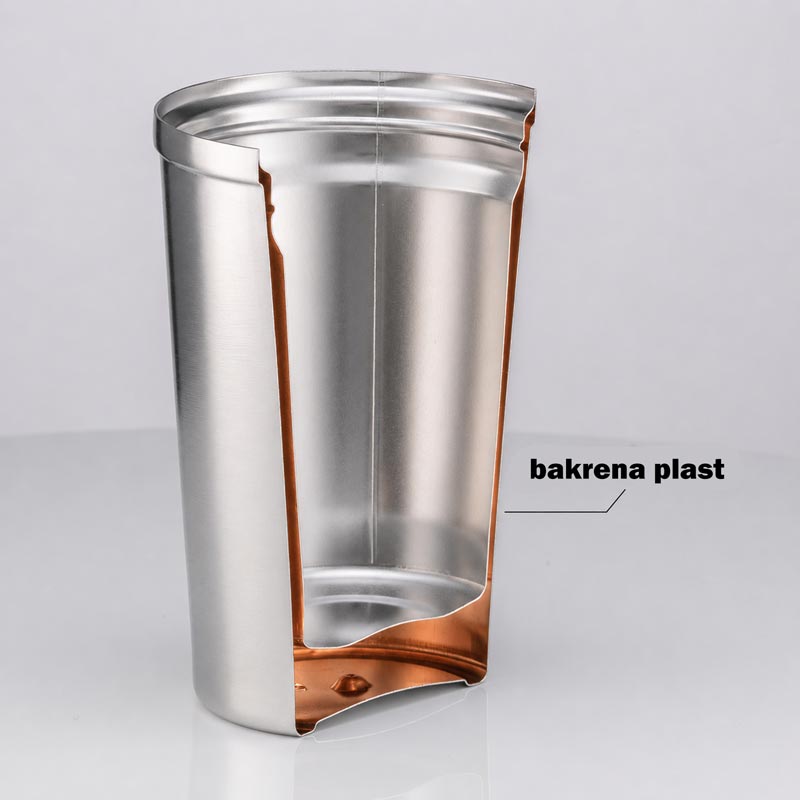 Darilni set Traveller: termo skodelica Nordic 350 ml in polnoavtomatski dežnik