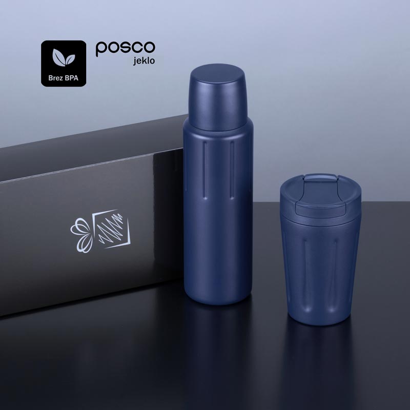 Darilni set Scandic: Termo skodelica 350 ml & termovka 750 ml