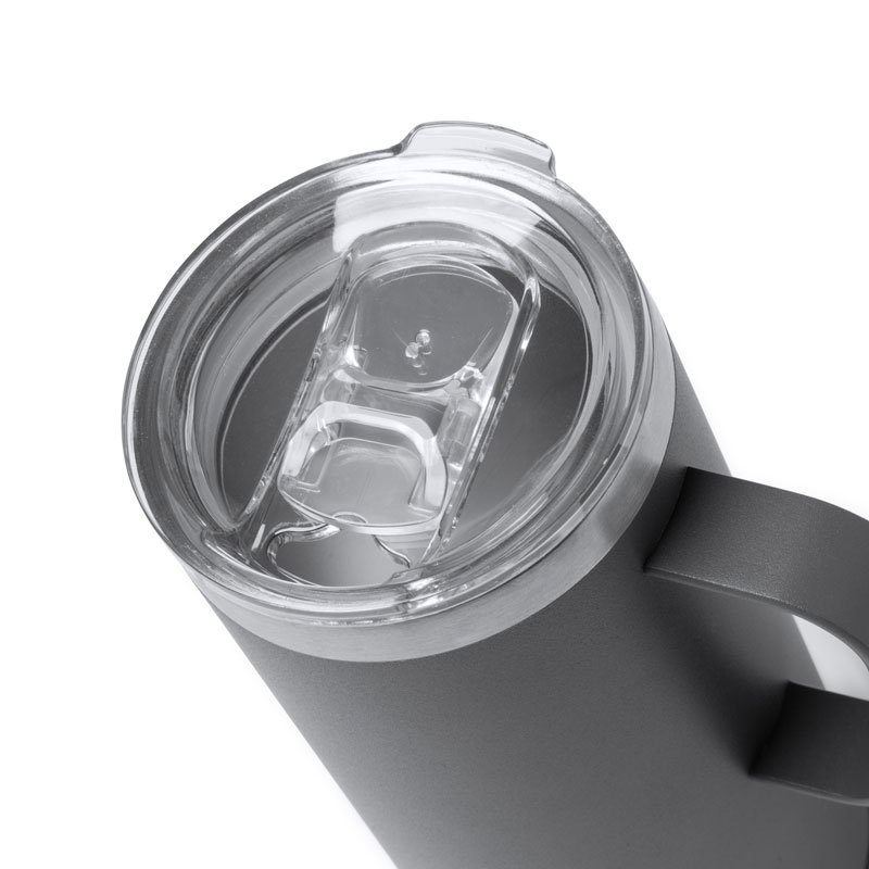 Luksuzni kovinski termo lonček Beyron s plutovinastim dnom (600 ml)