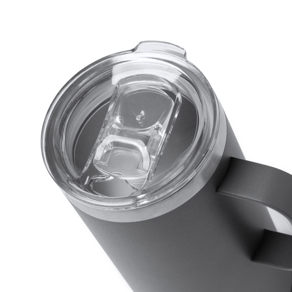 Luksuzni kovinski termo lonček Beyron s plutovinastim dnom (600 ml)