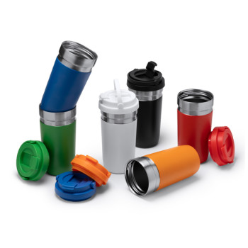 Termo lonček Gredos z ročajem in mat premazom (500 ml)