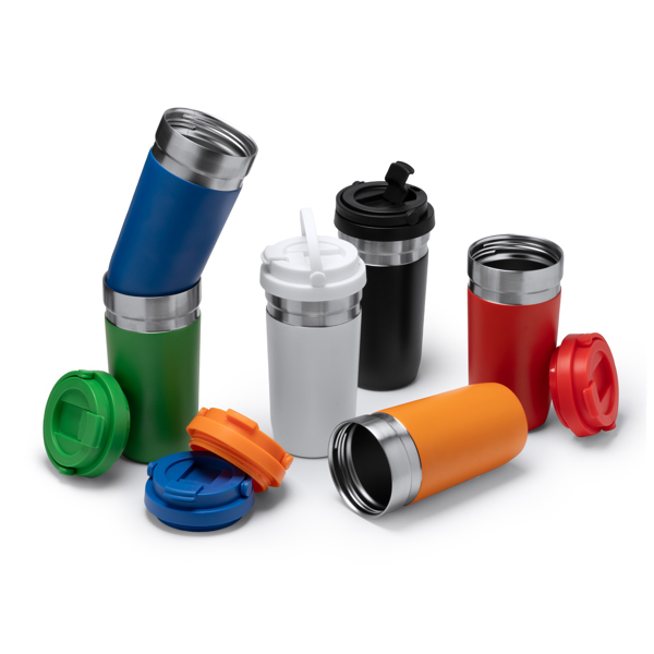 Termo lonček Gredos z ročajem in mat premazom (500 ml)